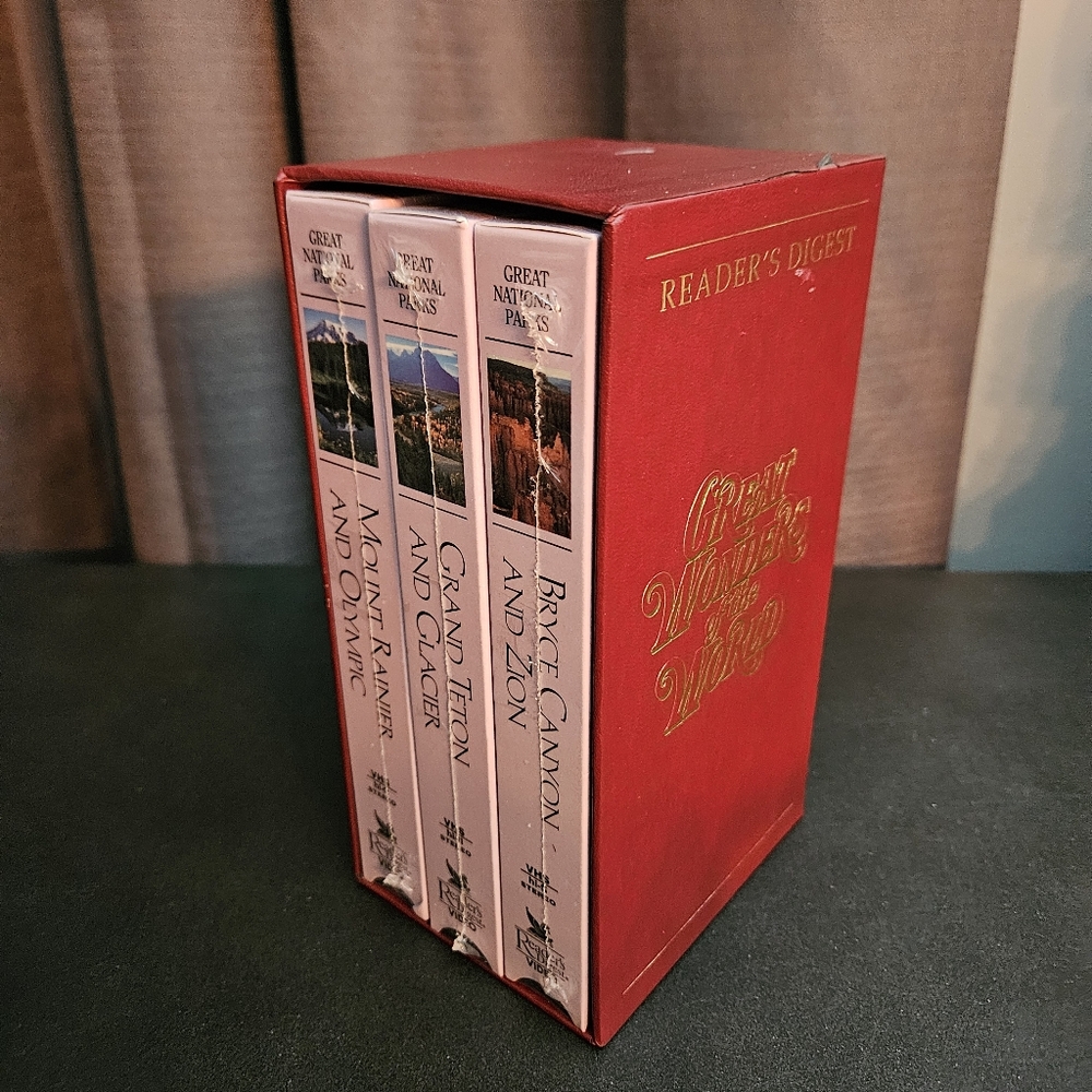 Reader's Digest Great National Parks VHS Set